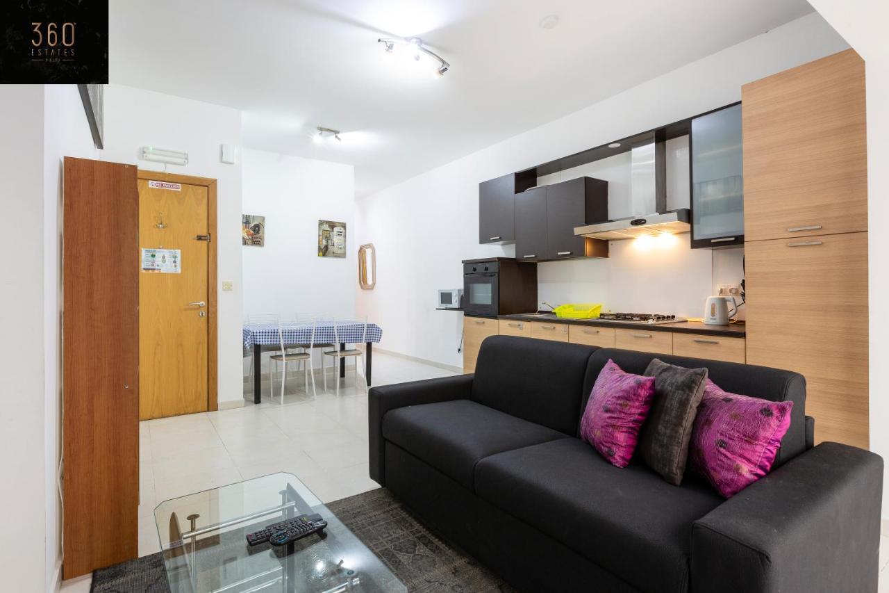 Centre Paceville Apt With Terrace, Bbq & Wifi By 360 Estates San Ġiljan Exterior foto